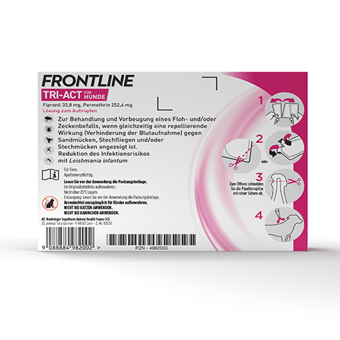 FRONTLINE Tri-Act XS Rückseite
