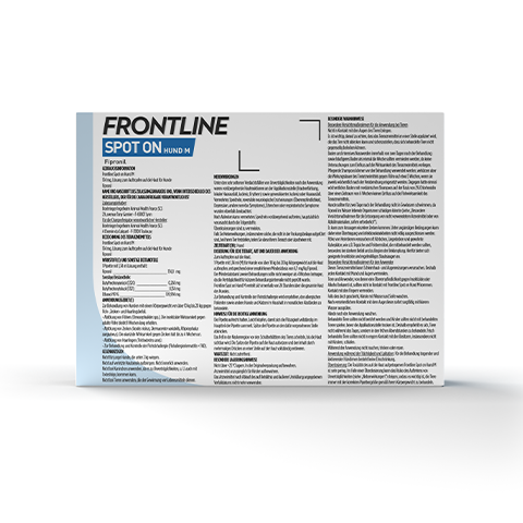 FRONTLINE SpotOn M Rückseite