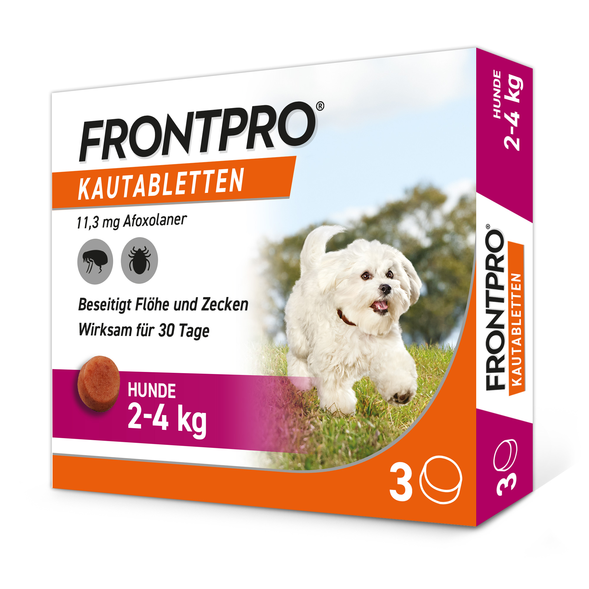 FRONTPRO S Deutsche Packung Schräg